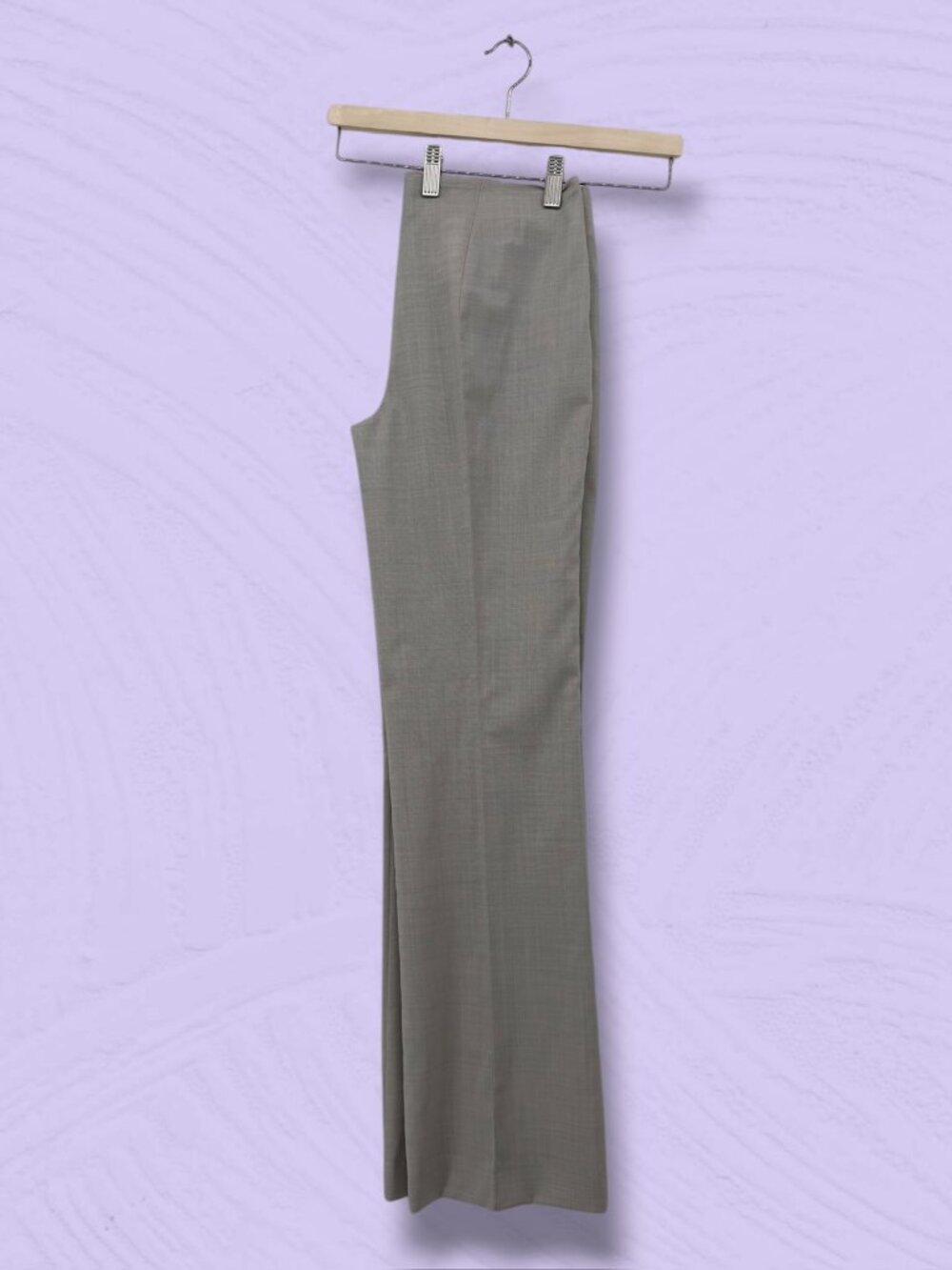 Hugo Boss Light Grey Virgin Wool Suit Pants - Picture 4 of 5